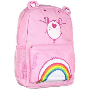 Care Bears Backpack Cheer Bear Rainbow Laptop School Travel Backpack - 1 of 4