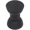 Wisdom Side Table 18.5"H, Black Mango Wood Modern Accent Table By Zuo Modern - 4 of 4
