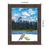 Amanti Art Whiskey Brown Rustic Wood Picture Frame - 4 of 4