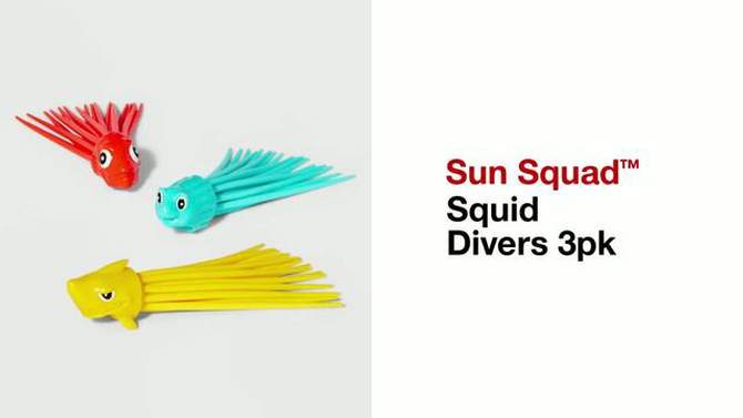 Squid Divers 3pk - Sun Squad&#8482;, 2 of 5, play video
