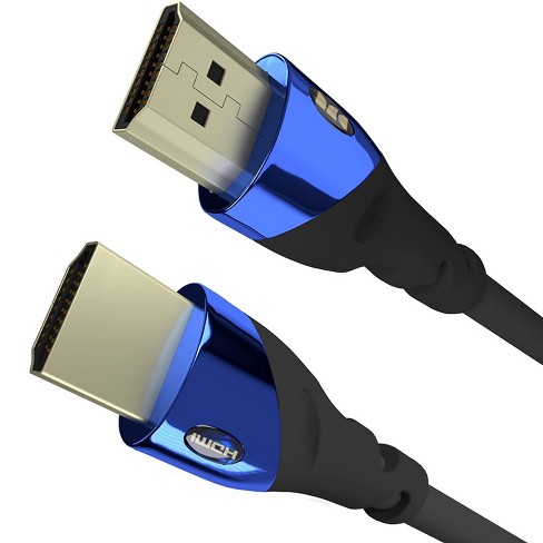 lanthaan Buigen Premisse Monster 8k Hdmi Cable Ultra High-speed Cobalt 2.1 Cable - 48gbps With Earc,  8k At 60hz For Superior Video And Sound Quality Hdmi Cables : Target