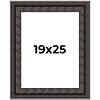 PosterPalooza | 3.5" Wide Ornate Black Picture Frame - UV Acrylic, Foam Board Backing, Hanging Hardware - 2 of 4