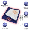 TRAKK Heated Electric Blanket Throw- Multiple Heat Levels, Timer, Machine Washable 50x60 - 2 of 4