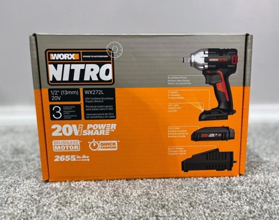 Worx Nitro Wx272l.9 20v Power Share 1/2