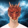 HMS Supersoft Fantasy Red Dragon Adult Costume Mask - 3 of 3