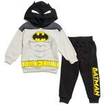 DC Comics Justice League Batman Superman Fleece Pullover Hoodie and Pants Outfit Set Toddler