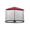 MaseiKar 7.5-11ft Patio Umbrella Mosquito Net, Polyester Mesh, Universal Canopy Umbrella Netting Screen, Fits Round / Square Patio Umbrellas - 2 of 4