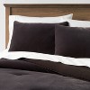 Lustrous Velvet Comforter & Sham Set - Threshold™ - 2 of 4