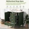 30" Bathroom Vanity With Undermount Ceramic Sink, Modern Bathroom Storage Cabinet With 3 Drawers & 1 Soft Closing Door - 3 of 4