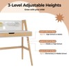 Runesay Modern Natural Kids Study Desk Adjutable - 4 of 4
