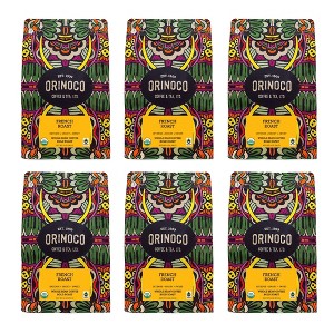 Orinoco Coffee & Tea Ltd Coffee French Roast Whole Bean - Case of 6/12 oz Bags - 1 of 3