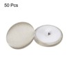 Unique Bargains Bridal Wedding Dress Suit DIY Satin Shiny Sewing Buttons 50 Pcs - 4 of 4