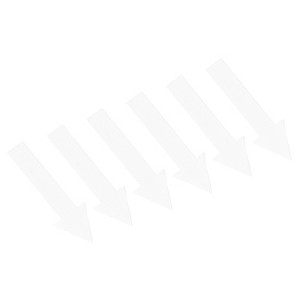 Unique Bargains Waterproof Removable Self-Adhesive Wall Marking Arrow Sticker - 1 of 4