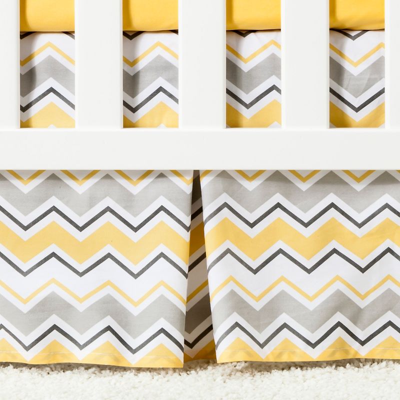 Trend Lab 3pc Crib Bedding Set - Buttercup, 5 of 9