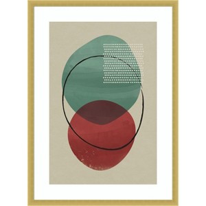 Amanti Art Geometric Hues I  by Gary William Wood Framed Wall Art Print - 1 of 4