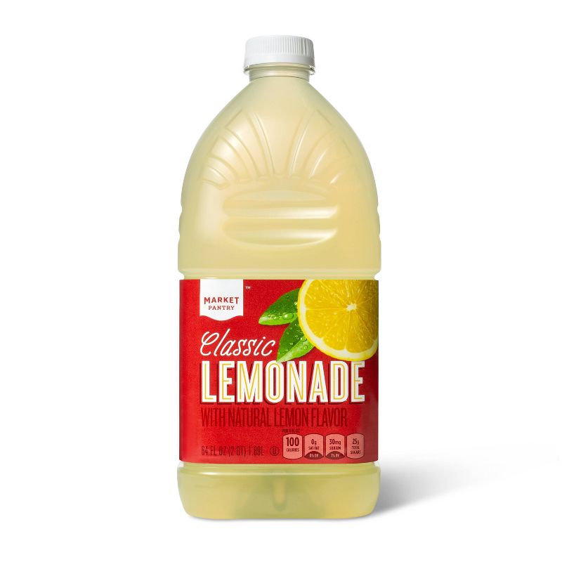 Lemonade - 64 fl oz Bottle - Market Pantry&#8482;, 1 of 4