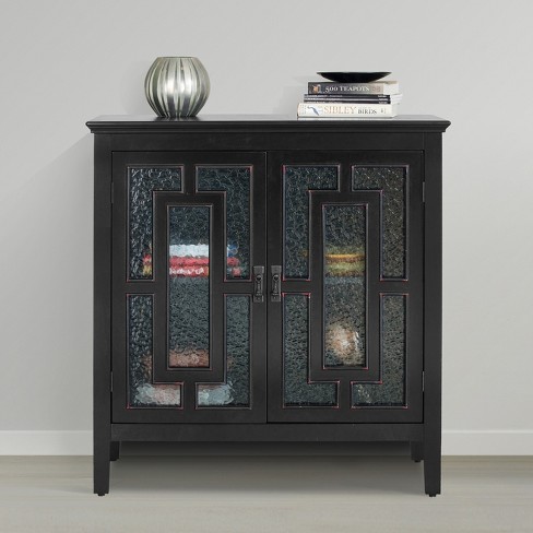 Glenwillow Home 36 Wide High Boy Tv, Accent Cabinet With Glass Doors