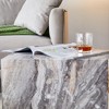 Maggift Patio End Tables, Texture Design Coffee Table for Living Room, Patio, Bedroom, Gray, 15.7"*15.7"*15.7" - 4 of 4