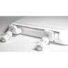 Centoco  Toilet Seat,Round,White,SS 440STSSFE-001 - 2 of 2