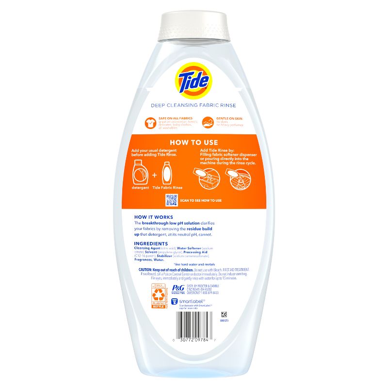 Tide Clean Boost Fabric Rinse - Spring Meadow - 48oz, 3 of 9