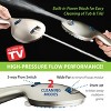 SUGIFT 8ft Easy Reach Hose Hand Held Shower Head Chrome - 4 of 4