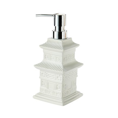 Vern Yip Chinoiserie Lotion/Soap Dispenser White - SKL Home