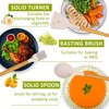 Itopfox Kitchen Cooking Utensil Set, 35 pcs Nonstick Cookware Utensils with Wooden Handle, Silicone Kitchen Gadgets Set, Perfect Gift for Cooking - 4 of 4