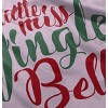 Christmas Little Miss Jingle Bell Toddler Baby Girl T Shirt Brisco Brands - 4 of 4