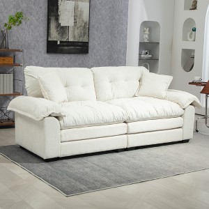 KTMBDW Sofas for Living Room, Chenille Loveseat Couch Set, Small Sofa, Loveseat Sofa, Easy to Install - 1 of 4