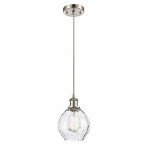Waverly - 1 Light Cord Hung Mini Pendant In Industrial Style-9 Inches Tall and 6 Inches Wide - 1 of 1