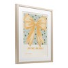 Stupell Industries Shine Bright Yellow Bow Framed Print Under Glass Art - 2 of 4