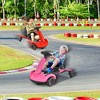 Costway 6V Kids Ride On Drift Car Electric Drifting Go Kart for Kids with 360° Spin Dark/Pink/Red/White - 4 of 4