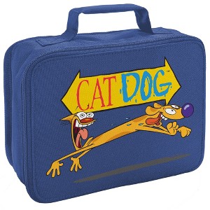 Catdog Excited Insulated Soft Sided Lunch Box - 1 of 4