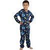 Polar Express Big Kids Believe Hooded One-Piece Footless Sleeper Union Suit - image 3 of 4