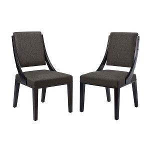 Modway Cambridge Upholstered Fabric Dining Chairs - Set of 2 - 1 of 4