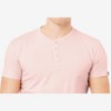 X RAY Men's Basic Henley Neck Short Sleeve T-Shirt - 3 of 3
