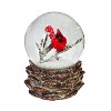 Evergreen Beautiful Christmas Cardinal Water Globe Table Top Decor - 4 x 6 x 4 Inches Indoor/Outdoor Decoration - 2 of 2
