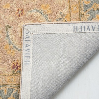 Anatolia 3' x 5' Brown and Blue Wool Tufted Rug