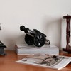 TopComfy Decorative Object Antique Style Cannon Sculpture Vintage Accent for Home Decor, Silver, 12"*7"*5.75" - 3 of 4