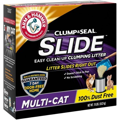 target slide cat litter
