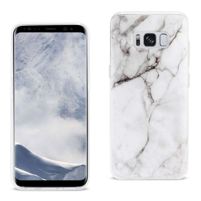 Reiko Samsung Galaxy S8/ SM Streak Marble Cover in White, 1 of 5
