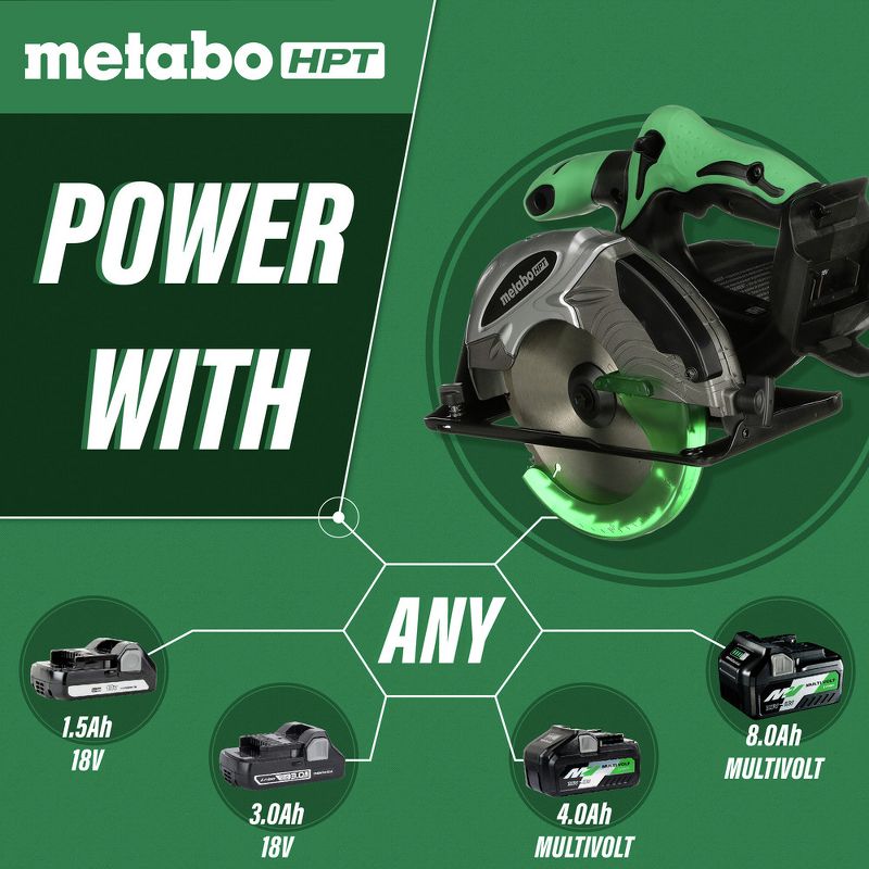 Metabo HPT - 18V Brushless Lithium-Ion 3-1/4  Band Saw (Tool Only), 4 of 10