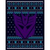 Men's Transformers Decepticon Logo Ugly Xmas T-Shirt - image 2 of 4