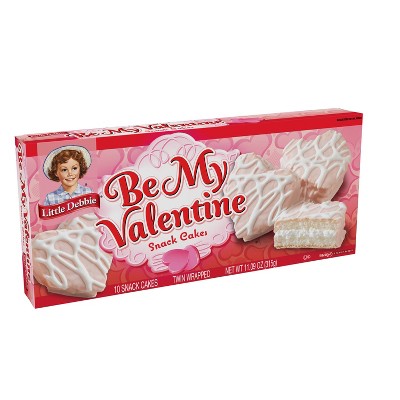 Be My Valentine Vanilla Cakes - 11.09oz - Little Debbie