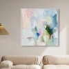 Art Remedy Verdant Breeze Over White Modern Colorful Art Framed - 2 of 4