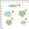Southern University Spirit Logo 50Ct Sticker Packs Miscellaneous 50 Ct. Sticker Pack - 2 of 4