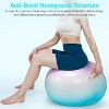 Sportneer Extra Thick Exercise Ball - 25.6''Yoga Ball with Quick Pump - Anti-Burst and Slip Resistant - 3 of 4