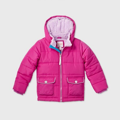 target girls puffer jacket