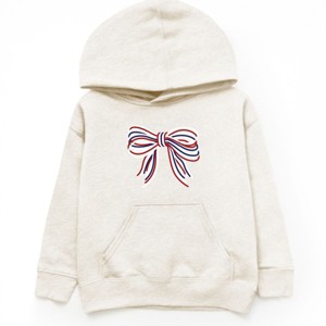 The Juniper Shop Patriotic Layered Bow Youth Hoodie - 1 of 4
