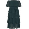 Women's Plus Size Night Garden Dress - emerald | CITY CHIC - 3 of 4